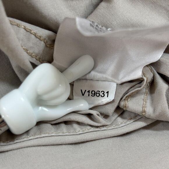 CC Filson Feather Cloth Shirt Men's XL Beige Safari Dual Pockets Outdoors - Picture 10 of 10